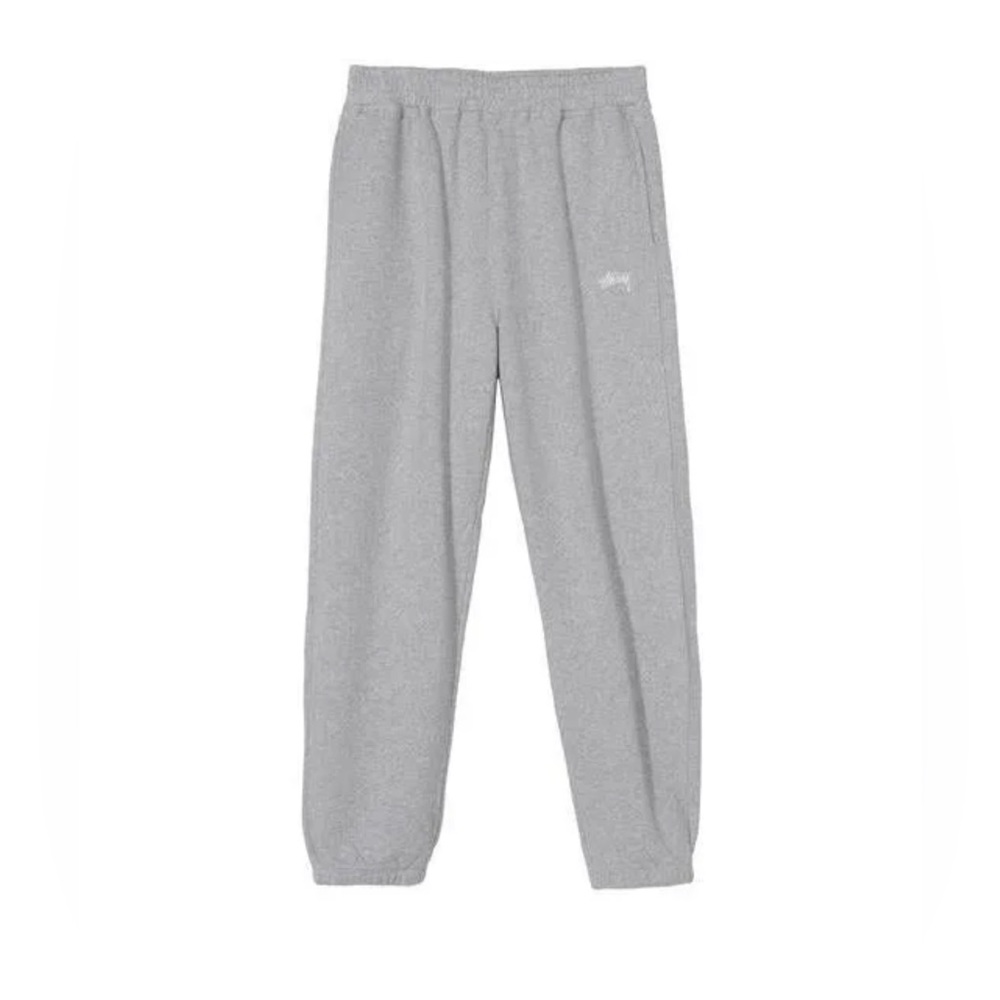STUSSY SWEATPANTS GREY HEATER